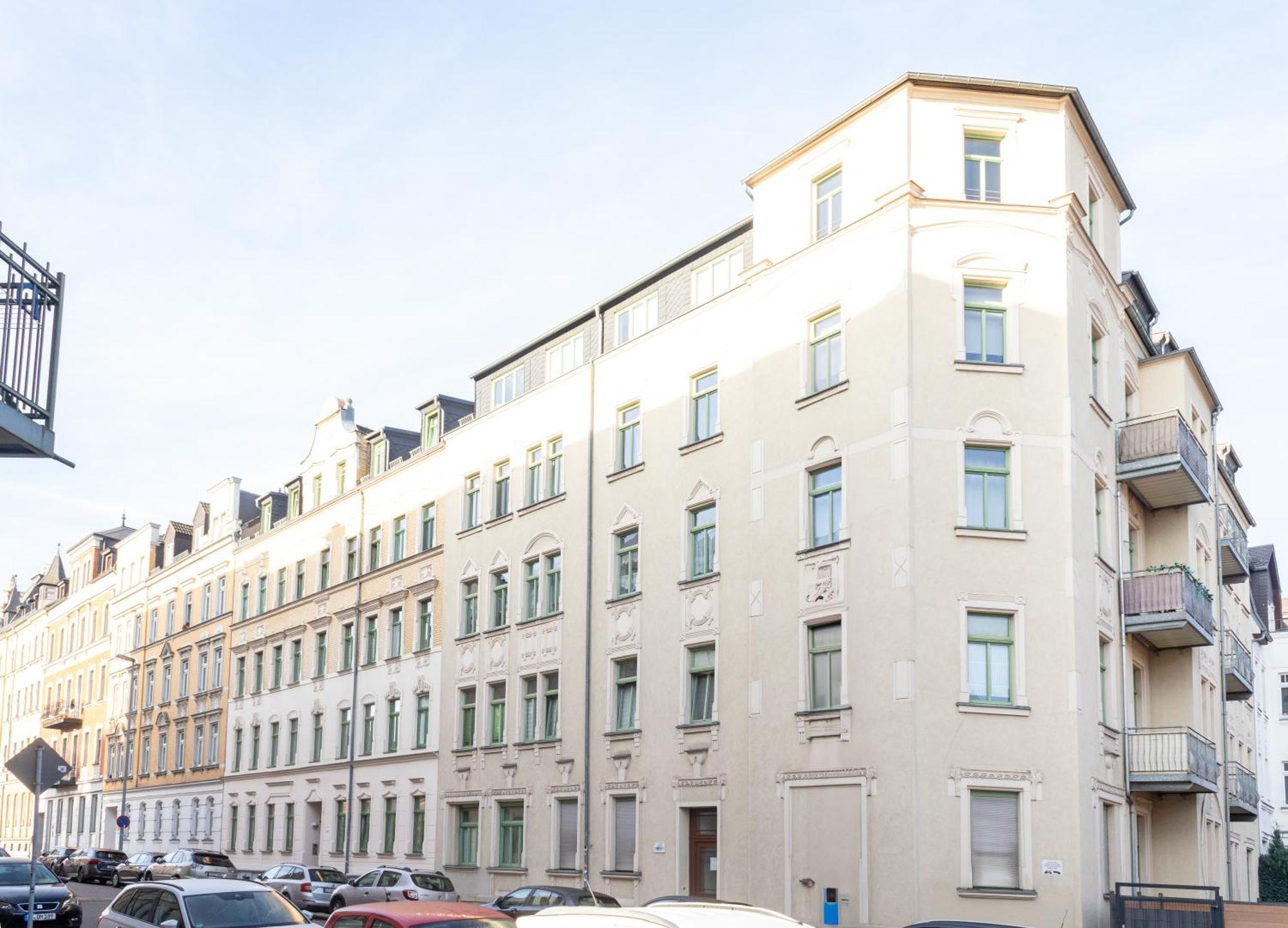 Stadtnatur Apartment Am Kuechwald - Mit Balkon, Streaming-Tv, Badewanne, Arbeitsplatz 켐니츠 외부 사진